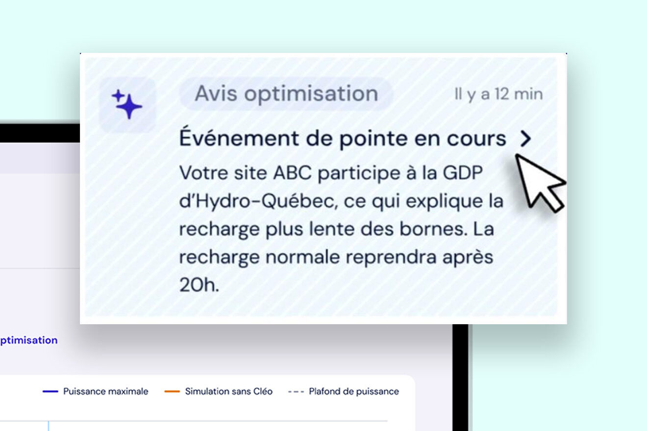 Cleo Gestion de la demande de puissance