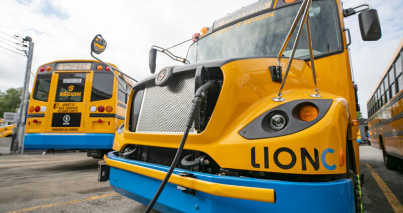Autobus Lion C Hydro Quebec