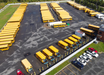 Sogesco fleet schoolbus depot