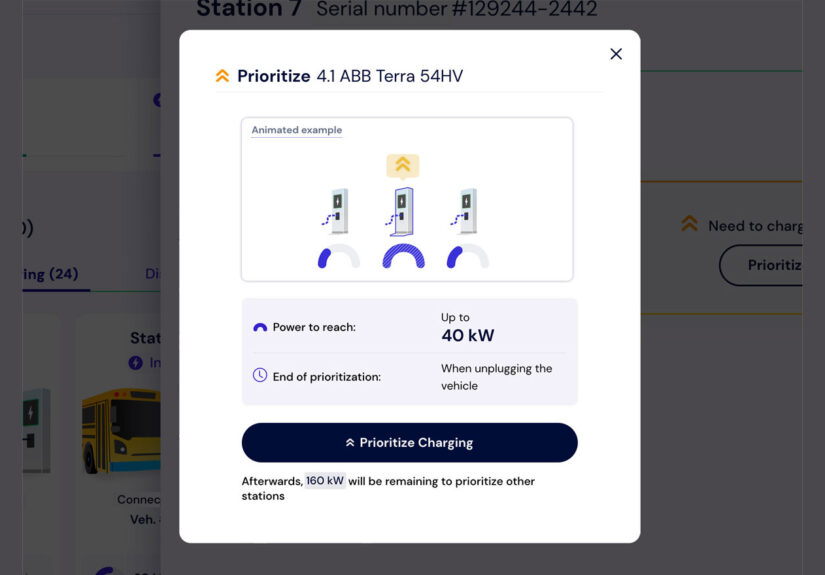 Charging prioritization boost Cleo