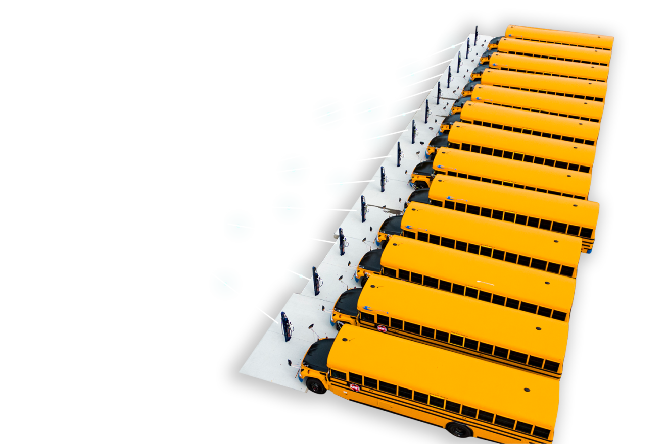 Cleo charging management Schoolbus fleet