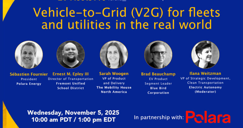 Webinar V2 G Vehicle to Grid