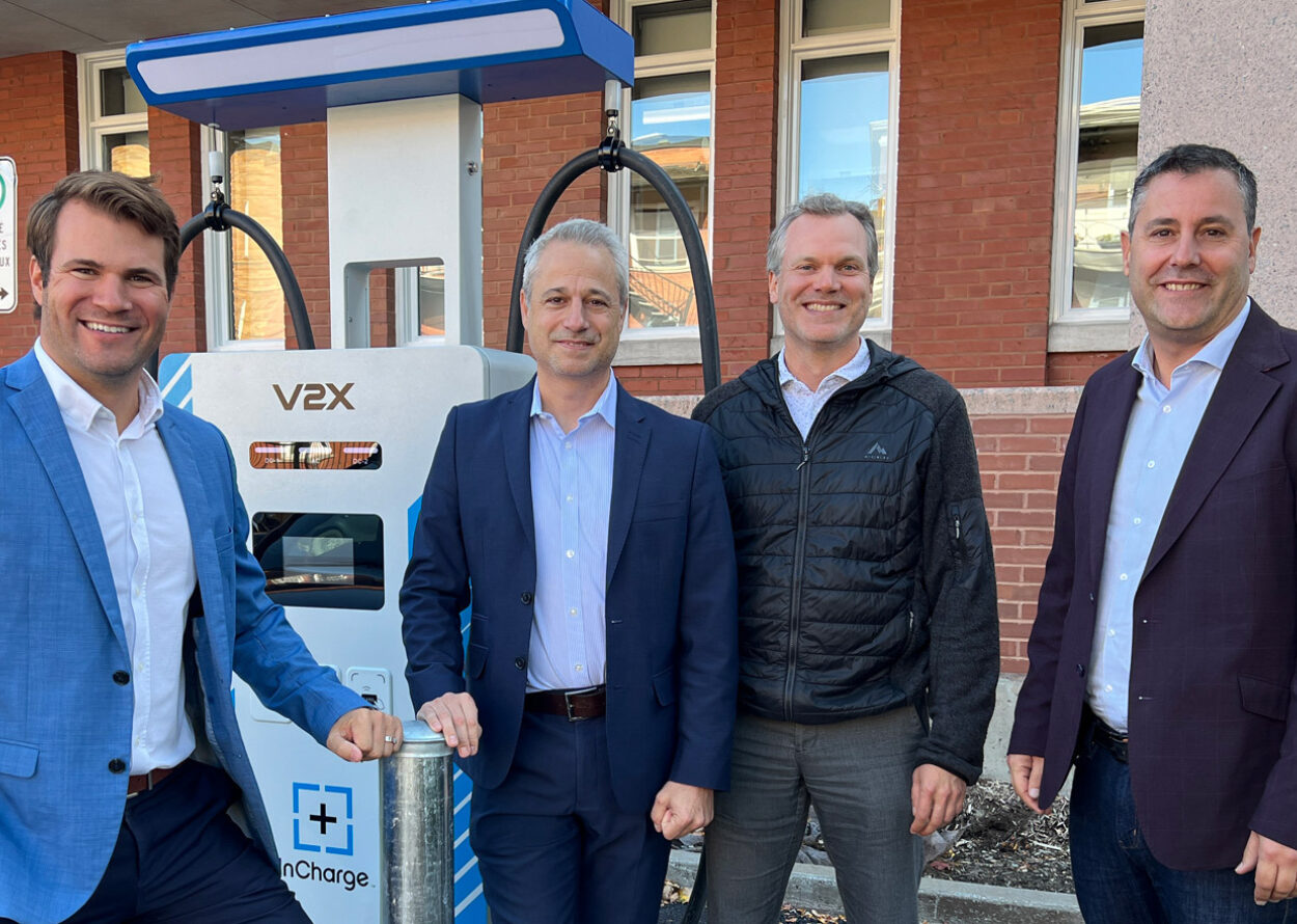 V2x borne victotiaville